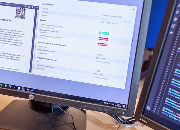 Einwilligungen/personen-identifizierende Daten